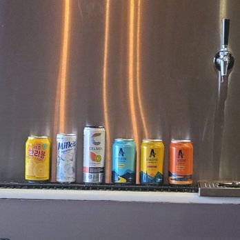 Haru by Sams - The hallabong soda on the left is amazing. - Korean Near Me - San Francisco, California Haru by Sams - The hallabong soda on the left is amazing. - Korean Near Me - San Francisco, California