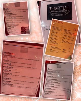 Menu photo 1 Whiskey Trail BBQ & Steakhouse Tullahoma, TN Menu photo 1 Whiskey Trail BBQ & Steakhouse Tullahoma, TN