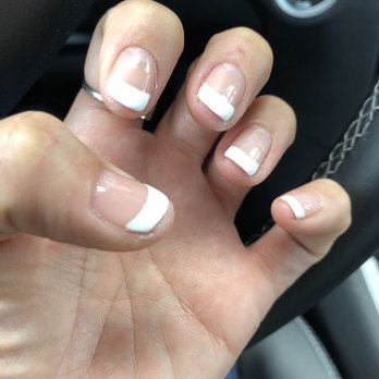 Nails Times - My poor nails. I had about 1/4 inch length past my nail bed before this. - Nail Salons Near Me - Garden Grove, California