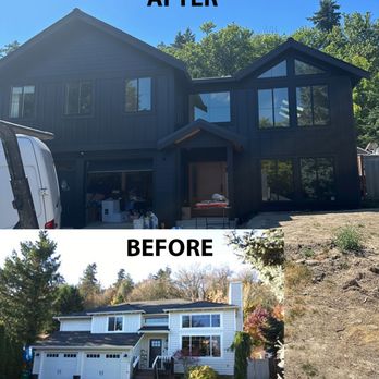 Arbor Construction - Dramatic update to front facade. - General Contractors Near Me - Mountlake Terrace, Washington Arbor Construction - Dramatic update to front facade. - General Contractors Near Me - Mountlake Terrace, Washington