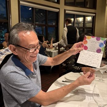 Summit House - Papa birthday, signed note from the staff! - Steakhouses Near Me - Fullerton, California