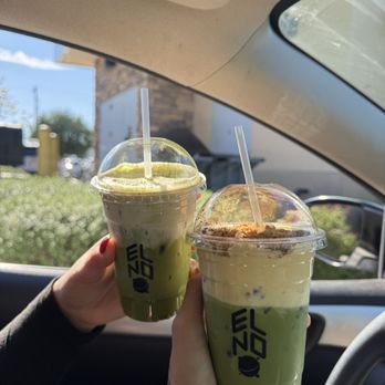 ELNO - Pistachio Cream Top Matcha and Gingerbread Cream Top Matcha (Lowkey Cookie Butter Matcha) - Coffee & Tea Near Me - Panorama City, California ELNO - Pistachio Cream Top Matcha and Gingerbread Cream Top Matcha (Lowkey Cookie Butter Matcha) - Coffee & Tea Near Me - Panorama City, California