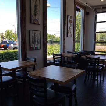 Black Rock Coffee Bar - Lots of seating space inside. - Bagels Near Me - Troutdale, Oregon Black Rock Coffee Bar - Lots of seating space inside. - Bagels Near Me - Troutdale, Oregon