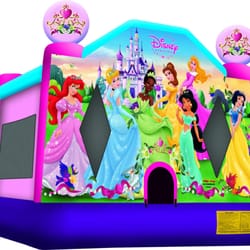 Awesome Amusements Party Rentals - Disney Princess Moon Jump
Inflatable Interactive