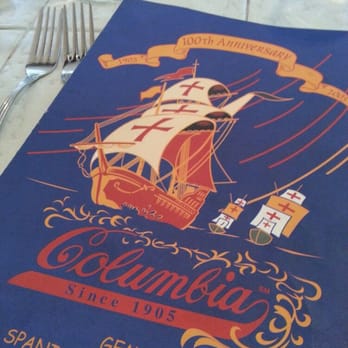 The Columbia - Menu - Spanish Near Me - St Augustine, Florida The Columbia - Menu - Spanish Near Me - St Augustine, Florida