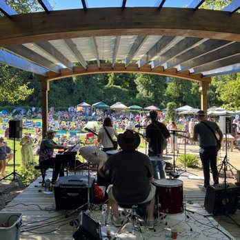 Dew Point Brewing Company - Bones Brigade performing at Dewpoint Brewery on a beautiful day. - Breweries Near Me - Yorklyn, Delaware