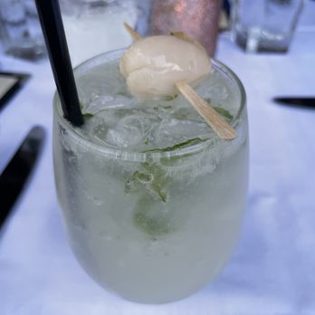 Canoe Greenwich - Lychee Mohito - Salad Near Me - Greenwich, Connecticut