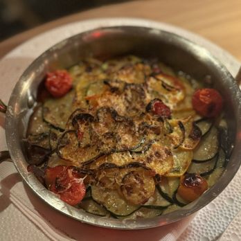 Lex Yard - TOMATO & ZUCCHINI GRATIN - New American Near Me - New York, New York