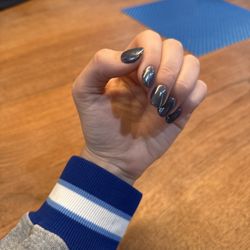 Top Nail Salon - Prettiest chrome dip nails ever!!! Thank you!!
