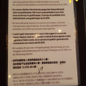 El Segundo Sol - Wish they had this little notification when I was a server! Lol - Mexican Near Me - Las Vegas, Nevada