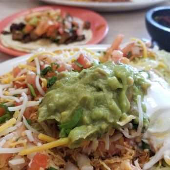 El Mariachi - Taco Salad on a plate. - Mexican Near Me - Kapolei, Hawaii