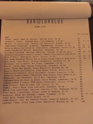 Menu photo 2 Bar Lupulus Ottawa, ON