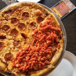 El Rincon - Half Hot Flaming Cheetos & Half Pepperoni