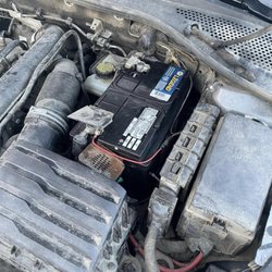 Brass Knuckles Mobile Mechanic - New battery for a Golf wagon. Back on the road in time for work!