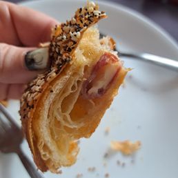 Hoagie croissant/ ham and cheese