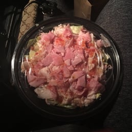 a bowl of chopped meat