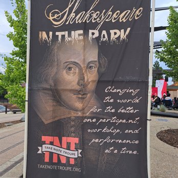 Take Note Troupe - Zittel Family Amphitheater is the location of Shakespeare in the Park for 6/5/23, 6/6/23, and 6/7/23. Take Note Troupe's Romeo & Juliet. - Community Service/Non-Profit Near Me - Roseville, California
