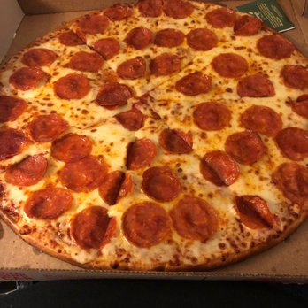 Papa Johns Pizza - Large pepperoni with extra cheese - salty. Very salty. And I think a low grade cheese - Pizza Near Me - Gulf Breeze, Florida Papa Johns Pizza - Large pepperoni with extra cheese - salty. Very salty. And I think a low grade cheese - Pizza Near Me - Gulf Breeze, Florida