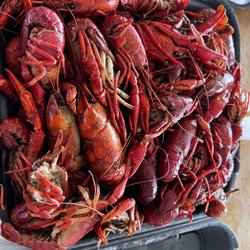 Bayou Seafood Company - 3lbs of boiled crawfish