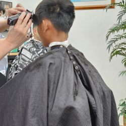 LB Barber Shop - Trimmed back hair