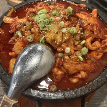 Naju Tofu - Sautéed squid - Korean Near Me - Fresno, California Naju Tofu - Sautéed squid - Korean Near Me - Fresno, California