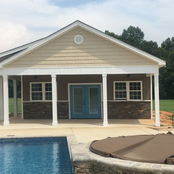 Jason B Buie Construction - New pool house - General Contractors Near Me Jason B Buie Construction - New pool house - General Contractors Near Me