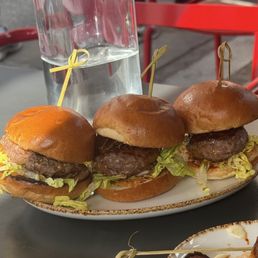 Beef sliders. Paid extra to get 3 to share.