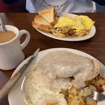 Chat n Chew Cafe - country breakfast platter - American Near Me - Blakeslee, Pennsylvania Chat n Chew Cafe - country breakfast platter - American Near Me - Blakeslee, Pennsylvania