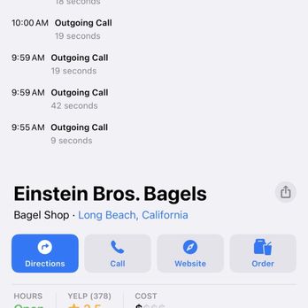 Einstein Bros. Bagels - Sandwiches Near Me - Long Beach, California Einstein Bros. Bagels - Sandwiches Near Me - Long Beach, California