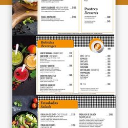 Los Mangos - Menu