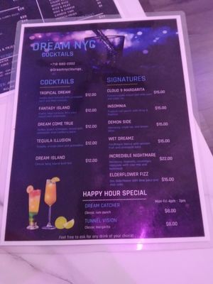 Menu photo 3 Dream NYC Rest & Lounge Queens, NY Menu photo 3 Dream NYC Rest & Lounge Queens, NY