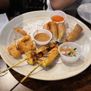 SriThai  Thai Kitchen & Sushi Bar - Duluth - Appetizer Sampler - Japanese Near Me - Duluth, Georgia