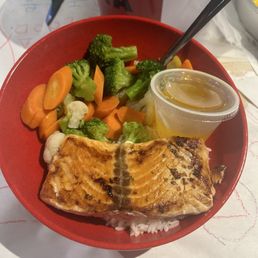 Salmon entree