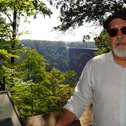 The Fretted Buffalo - Our resident acoustic guitar specialist Bill in his natural habitat!