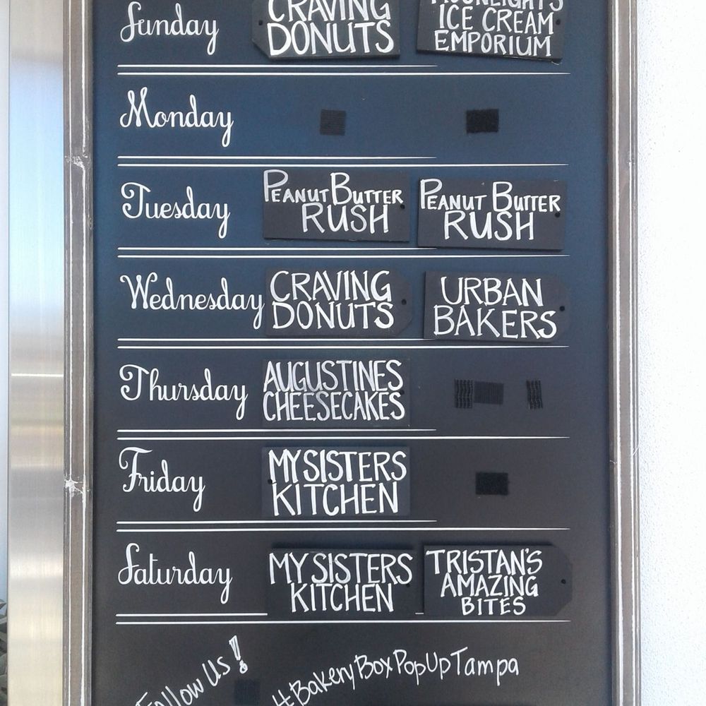 My Sisters Kitchen - Bakery Box weekly schedule of "Pop Up" dessert specialists - Party & Event Planning Near Me My Sisters Kitchen - Bakery Box weekly schedule of "Pop Up" dessert specialists - Party & Event Planning Near Me
