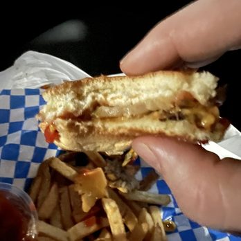 Smashed Burbank - "Double" burger LOL. Super sad. - Burgers Near Me - Burbank, California Smashed Burbank - "Double" burger LOL. Super sad. - Burgers Near Me - Burbank, California