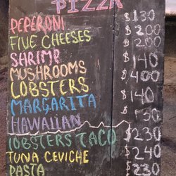 El Pirata - Menu