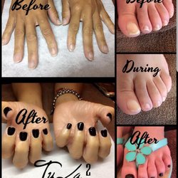 Tu La 2 Nail Salon & Company - The before and after