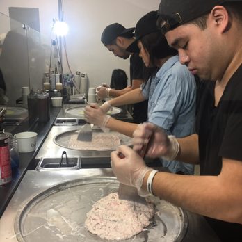 Absolute Zero Ice Cream - Soo cool watching them make ice cream. - Desserts Near Me - Montclair, New Jersey