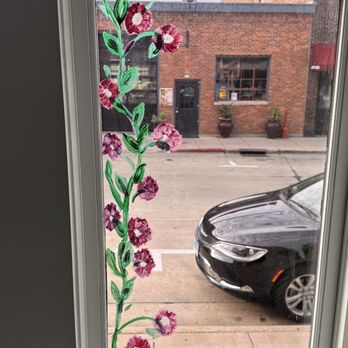 Wandas Coffee House - a view of a parking lot through a window - Coffee & Tea Near Me - Galena, Illinois Wandas Coffee House - a view of a parking lot through a window - Coffee & Tea Near Me - Galena, Illinois