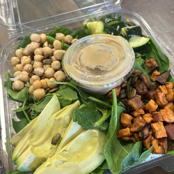 Healthy Creations Cafe - Chickpea & Avo Power Bowl - Gluten-Free Near Me - Encinitas, California Healthy Creations Cafe - Chickpea & Avo Power Bowl - Gluten-Free Near Me - Encinitas, California