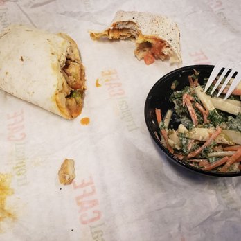 Tropical Smoothie Cafe - Buffalo chicken wrap was ok, the Kale Apple Slaw is great! - Juice Bars & Smoothies Near Me - Fort Worth, Texas