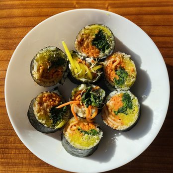 Bowl'd Korean Rice Bar - Kimbop with Fish Cake - Korean Near Me - Albany, California