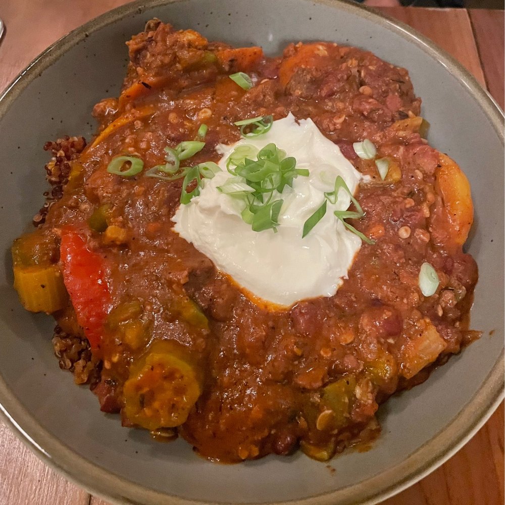 Moosewood Restaurant - Red Bean Jambalaya - New American Near Me - Ithaca, New York