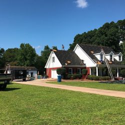 Horizon Roofing - Roof was roughly $20k. Insurance paid all but deductible.