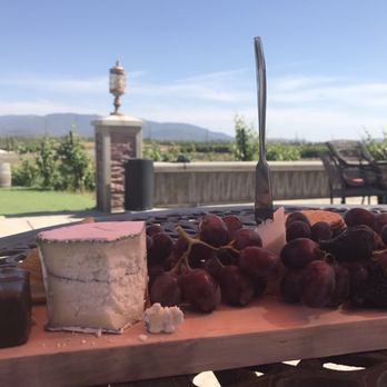 Monte De Oro Winery - Fruit and cheese platter - Wineries Near Me - Temecula, California