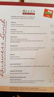 Menu photo 5 Mezzo Darmstadt, HE