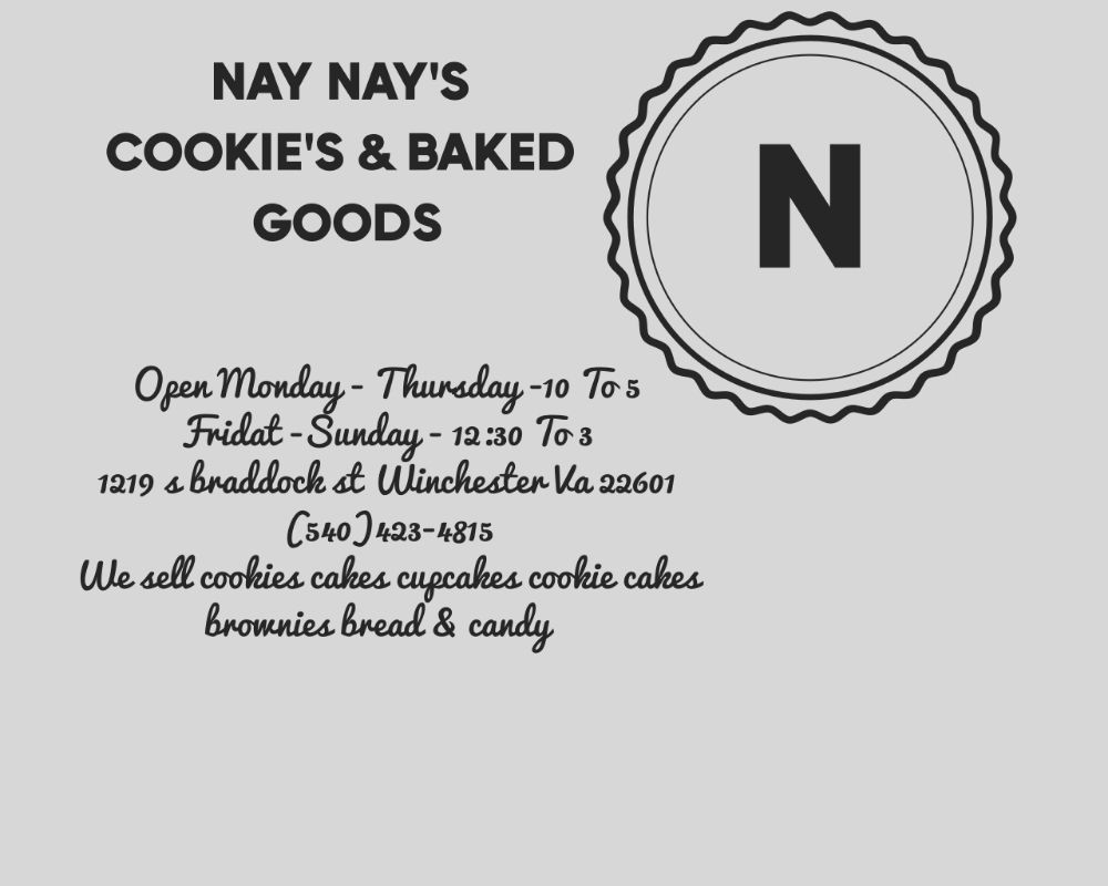 Nay Nays Cookies & Baked Goods Logo