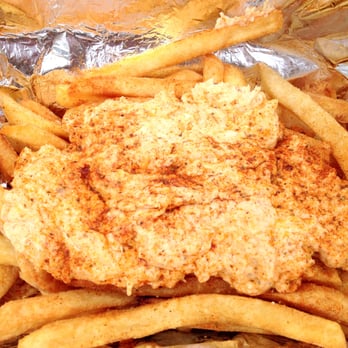 Cruisin' Cafe - Crabby Fries (lump crab dip served over a large order of French Fries sprinkled with Old Bay) - Cafes Near Me - Fallston, Maryland Cruisin' Cafe - Crabby Fries (lump crab dip served over a large order of French Fries sprinkled with Old Bay) - Cafes Near Me - Fallston, Maryland