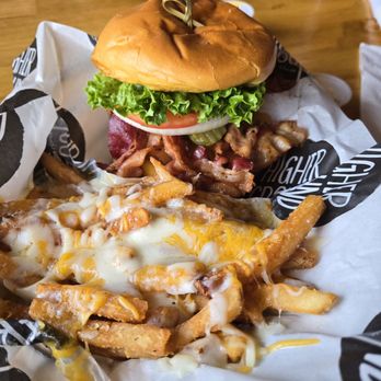 Higher Ground Char House - Bacon, bacon, and more bacon! - Burgers Near Me - Chapin, South Carolina Higher Ground Char House - Bacon, bacon, and more bacon! - Burgers Near Me - Chapin, South Carolina